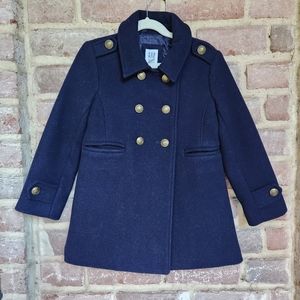 GAP KIDS Navy Peacoat - Small 6/7